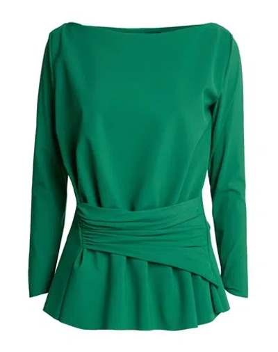 Chiara Boni La Petite Robe Woman Top Green Size 8 Polyamide, Elastane