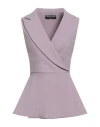 Chiara Boni La Petite Robe Woman Top Lilac Size 6 Polyamide, Elastane