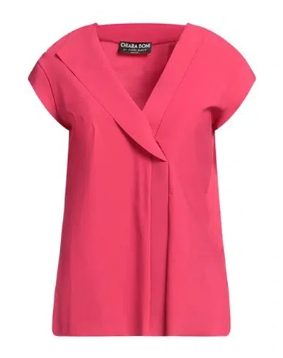 Chiara Boni La Petite Robe Woman Top Magenta Size 10 Polyamide, Elastane In Magenta