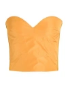 Chiara Boni La Petite Robe Woman Top Marigold Size 6 Polyamide, Elastane In Yellow