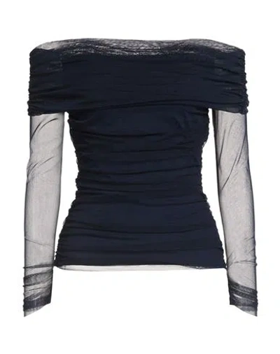Chiara Boni La Petite Robe Woman Top Midnight Blue Size 2 Polyamide, Elastane