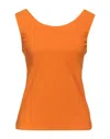 Chiara Boni La Petite Robe Tops In Orange