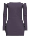 Chiara Boni La Petite Robe Woman Top Purple Size 8 Polyamide, Elastane