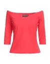 Chiara Boni La Petite Robe Woman Top Red Size 6 Polyamide, Elastane
