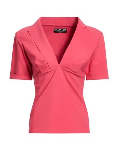Chiara Boni La Petite Robe Woman Top Salmon Pink Size 10 Polyamide, Elastane