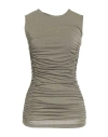 Chiara Boni La Petite Robe Woman Top Sand Size L Polyamide, Viscose, Elastane, Polyester