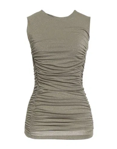 Chiara Boni La Petite Robe Woman Top Sand Size L Polyamide, Viscose, Elastane, Polyester