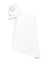 Chiara Boni La Petite Robe Woman Top White Size 10 Polyamide, Elastane