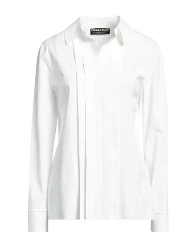 Chiara Boni La Petite Robe Woman Top White Size 8 Polyamide, Elastane