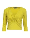 Chiara Boni La Petite Robe Woman Top Yellow Size 6 Polyamide, Elastane In Yellow