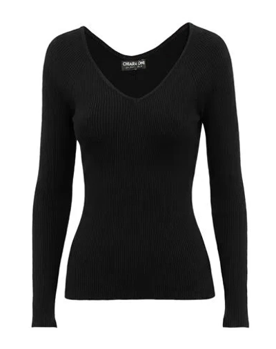 Chiara Boni La Petite Robe Woman T-shirt Black Size Xs Viscose, Polyester
