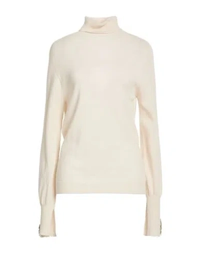 Chiara Boni La Petite Robe Woman Turtleneck Ivory Size Xs Wool, Cashmere In White