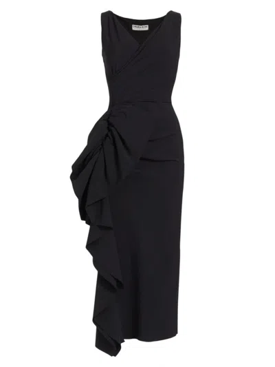 Chiara Boni La Petite Robe Women's Adachi Draped Dress In Black