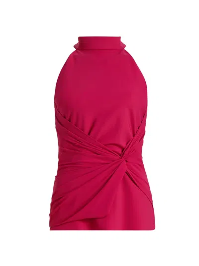 Chiara Boni La Petite Robe Women's Adeva Halterneck Top In Pink