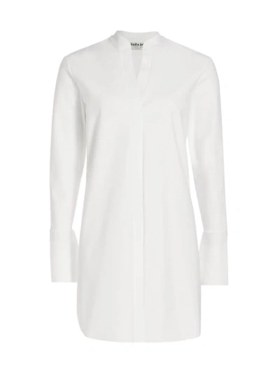 Chiara Boni La Petite Robe Women's Amicia V-neck Tunic In White