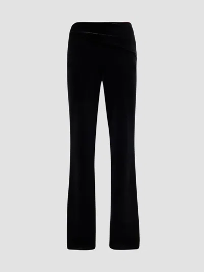 Chiara Boni La Petite Robe Women's Eryda Velvet Flared Pants In Black