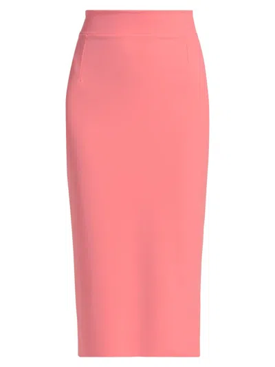 Chiara Boni La Petite Robe Women's Lumi Jersey Pencil Skirt In Pink