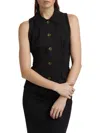 Chiara Boni La Petite Robe Women's Sumio Jersey Vest In Black