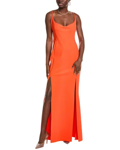 Chiara Boni La Petite Robe Youssef Gown In Orange