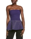 Chiara Boni La Petite Robe Yumiko Blouse In Navy