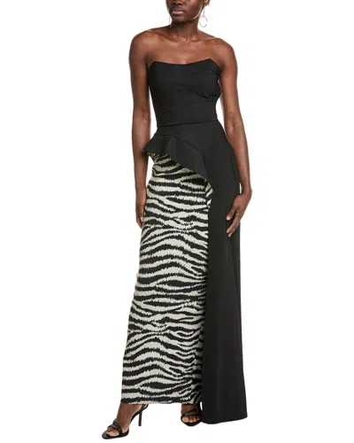 Chiara Boni La Petite Robe Zeus Gown In Black