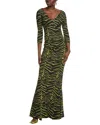 Chiara Boni La Petite Robe Zubaida Gown In Green