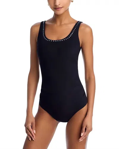 Chiara Boni La Petitie Robe Kijuro One-piece Swimsuit In Black