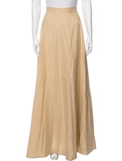 Pre-owned Chiara Boni Long Skirt W/ Tags In Neutrals