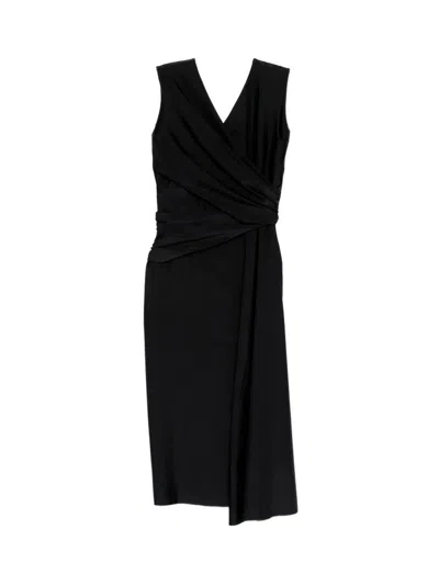 Chiara Boni Lores Midi Dress In Black