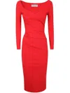 Chiara Boni "luheart" Dress In Red