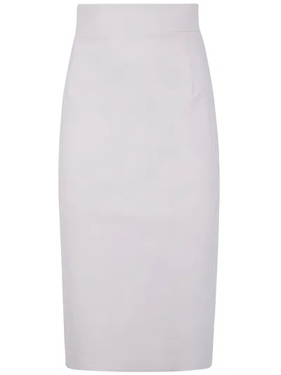 Chiara Boni "lumi" Jersey Skirt In White