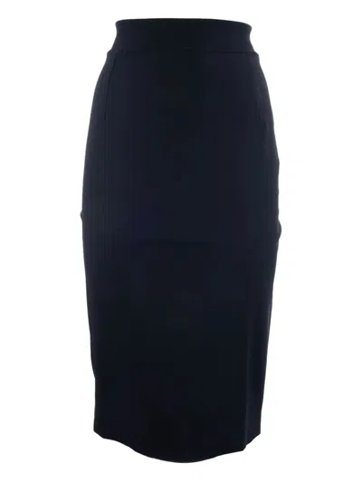 Chiara Boni "lumi" Jersey Skirt In Black