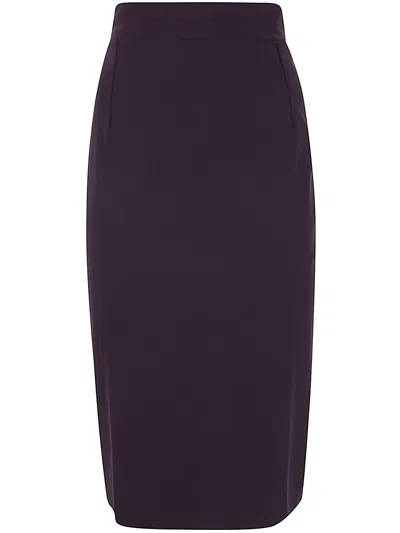 Chiara Boni Lumi Skirt Jersey In Purple