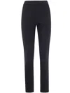 Chiara Boni Mariajose Trousers Jersey + Satin In Animal Print
