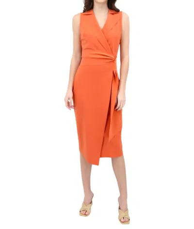 Chiara Boni Masu Dress In Orange Blush