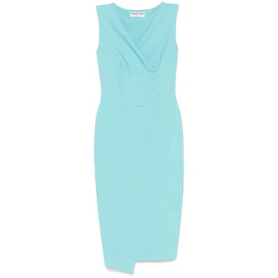 Chiara Boni Morie Midi Dress In Blue