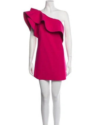 Pre-owned Chiara Boni One-shoulder Sleeveless Top W/ Tags In Pink