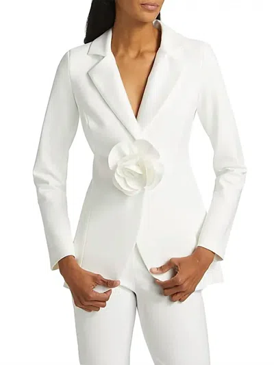 Chiara Boni Ospit Blazer In White