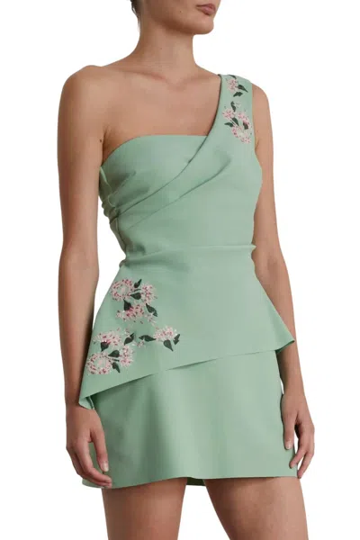 Chiara Boni Sarad Dress In Pear In Green