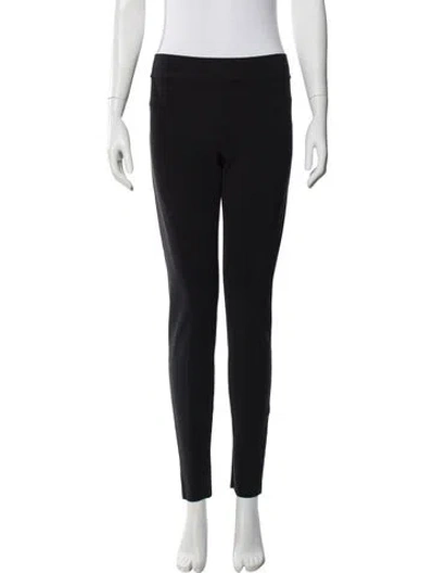 Pre-owned Chiara Boni Skinny Leg Pants In Black
