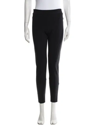 Pre-owned Chiara Boni Skinny Leg Pants In Black