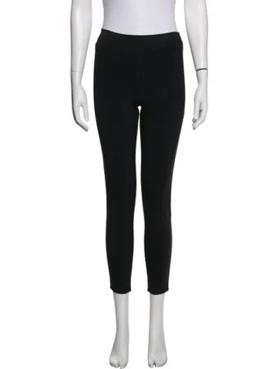 Pre-owned Chiara Boni Skinny Leg Pants In Black