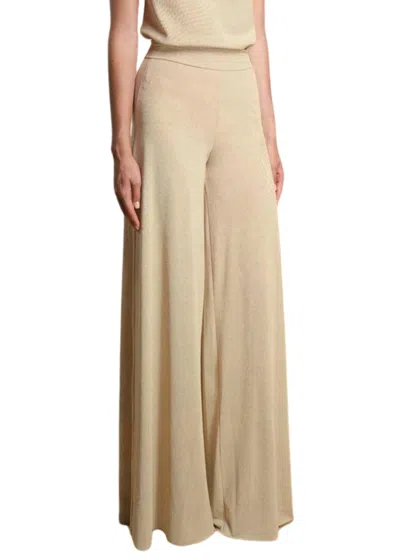 Chiara Boni Skyla Sugar Pants In 128 Gold Desert In Neutral