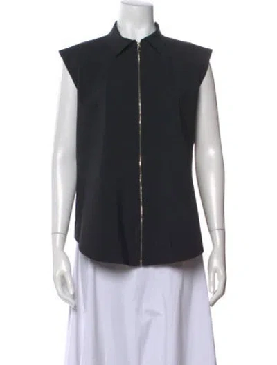 Pre-owned Chiara Boni Sleeveless Top In Multi