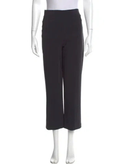 Pre-owned Chiara Boni Straight Leg Pants In Gray