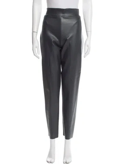Pre-owned Chiara Boni Straight Leg Pants In Gray