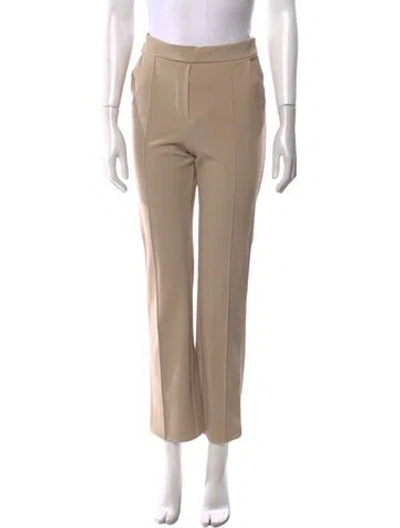Pre-owned Chiara Boni Straight Leg Pants In Neutral