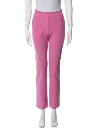 Pre-owned Chiara Boni Straight Leg Pants In Pink