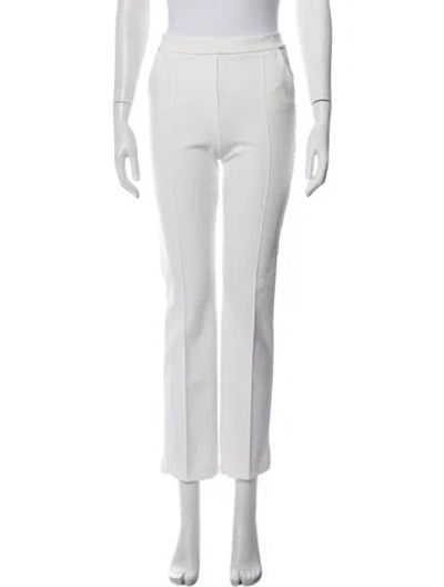 Pre-owned Chiara Boni Straight Leg Pants W/ Tags In White