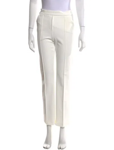 Pre-owned Chiara Boni Straight Leg Pants W/ Tags In White